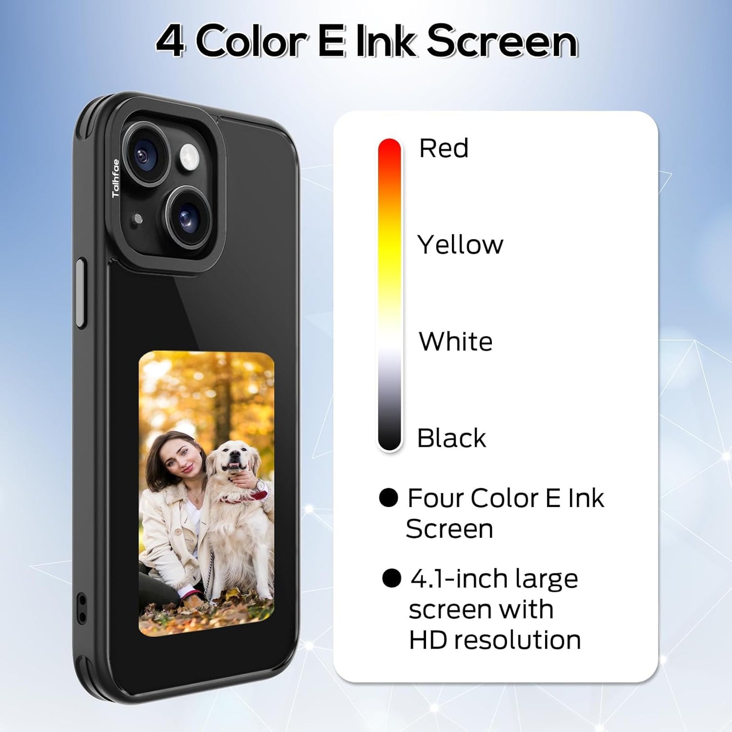 E-ink Screen Projection Phone Case