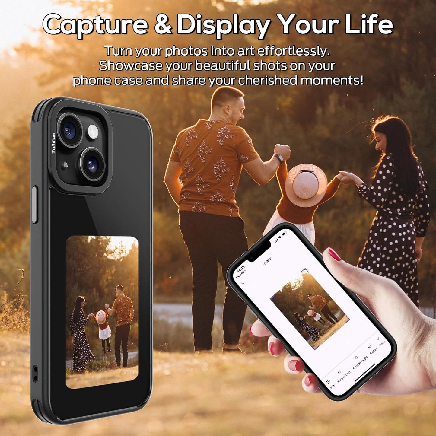 E-ink Screen Projection Phone Case