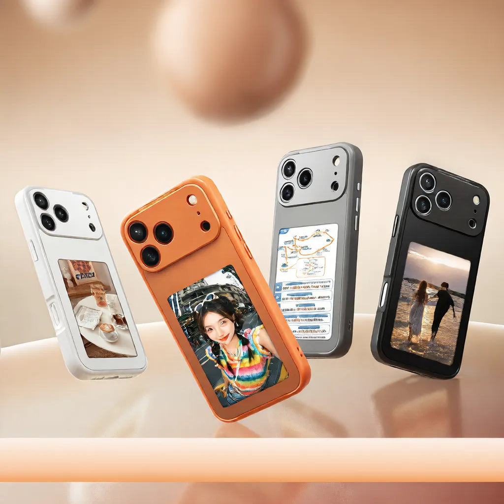 E-ink NFC Dry Screen iPhone 17, 17 Pro, 17 Pro Mex Phone Case